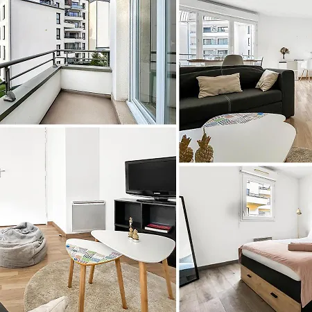 T2 Moderne Terrasse, Parking, Proche Commerces Apartmán