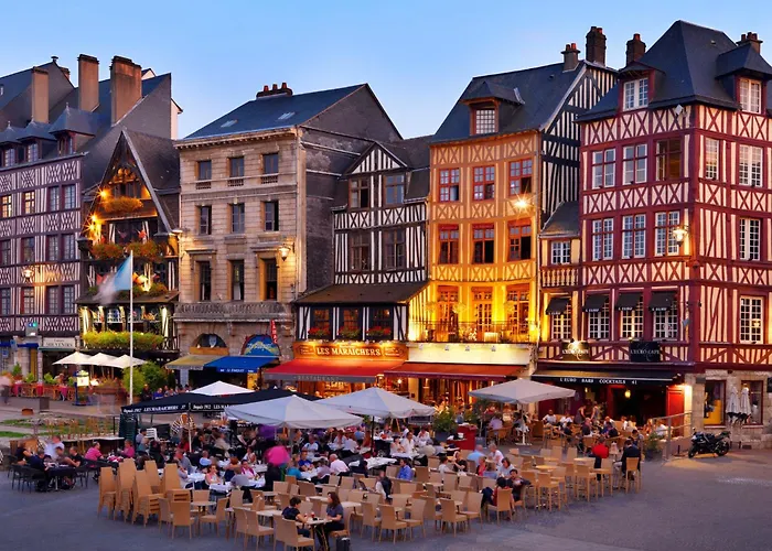 Appartamento T2 Moderne Terrasse, Parking, Proche Commerces Rouen